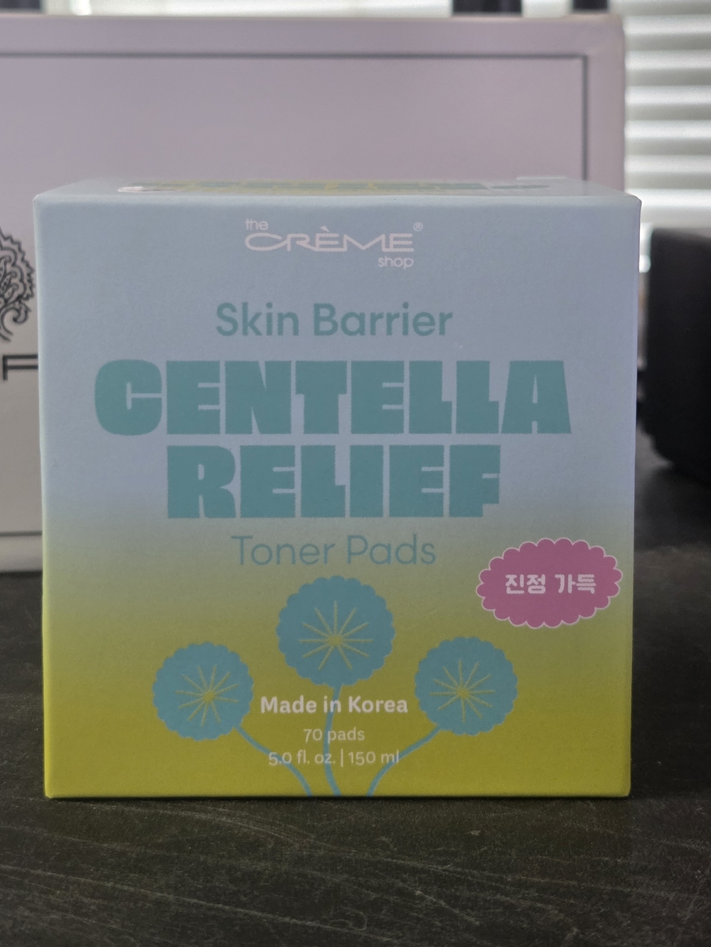 The Crème Shop Skin Barrier Centella Relief Toner Pads (70 Ct) NIB
